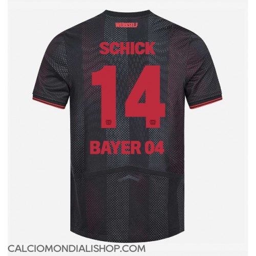 Maglie da calcio Bayer Leverkusen Patrik Schick #14 Prima Maglia 2025-26 Manica Corta Maglie da calcio Bayer Leverkusen Patrik Schick #14 Prima Maglia 2025-26 Manica Corta